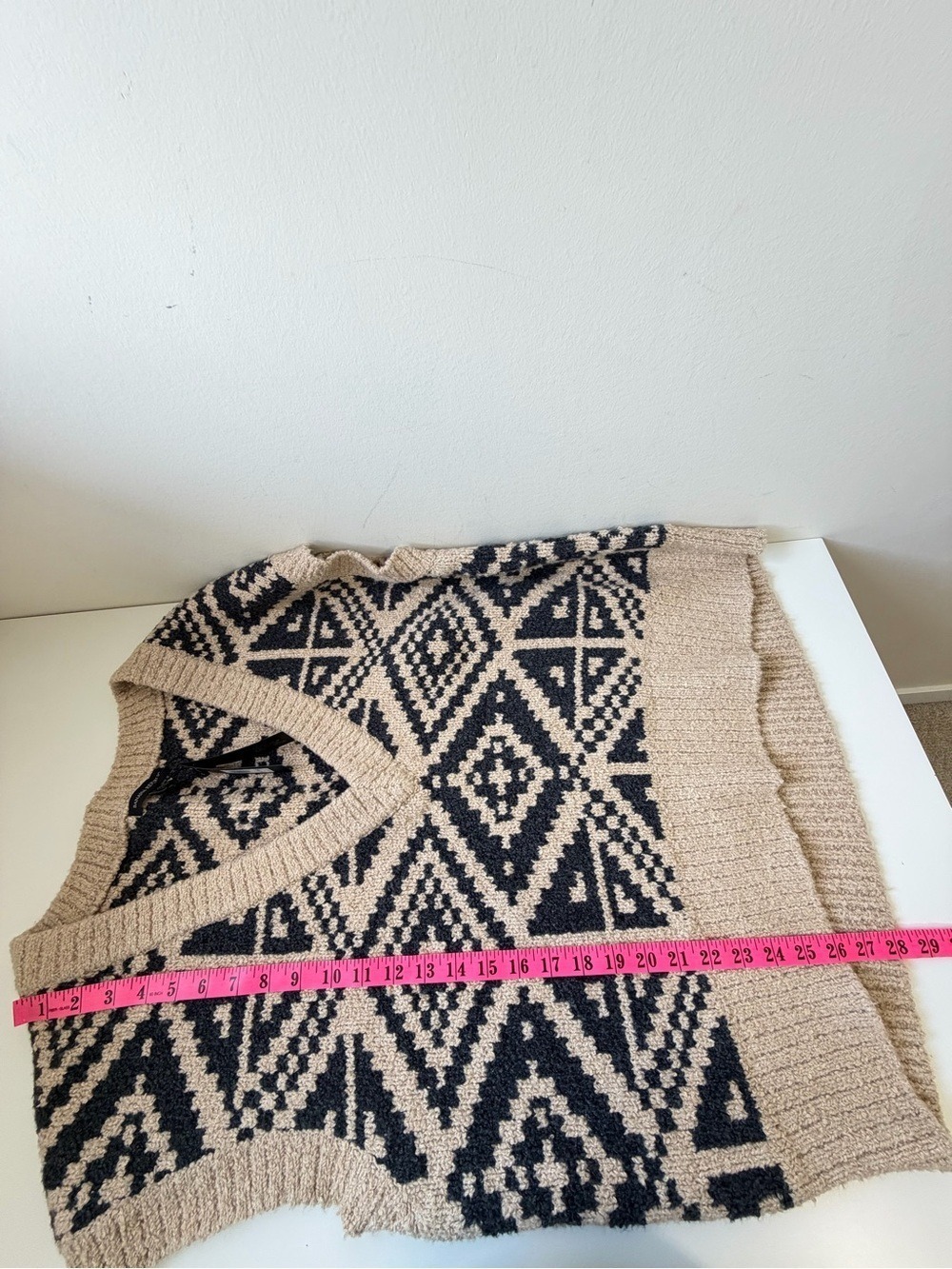 Banana republic Wool Blend HERITAGE OVERSIZED SWEATER VEST Size M/L - Picture 11 of 12